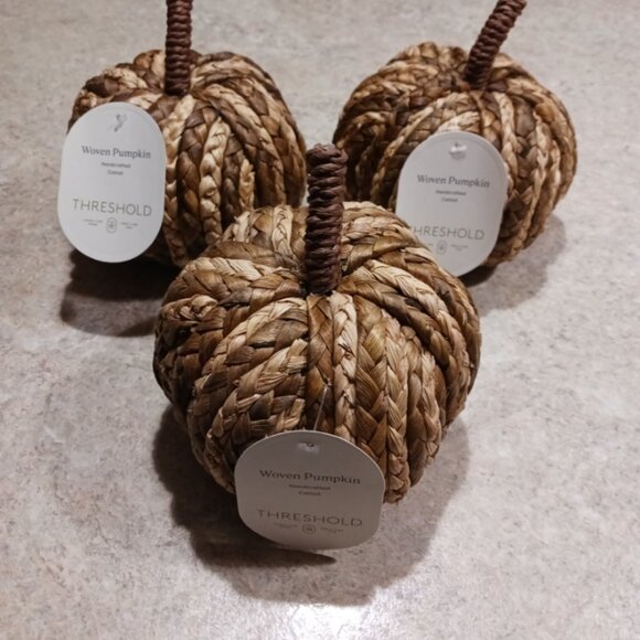 Threshold woven pumpkins - Picture 1 of 3